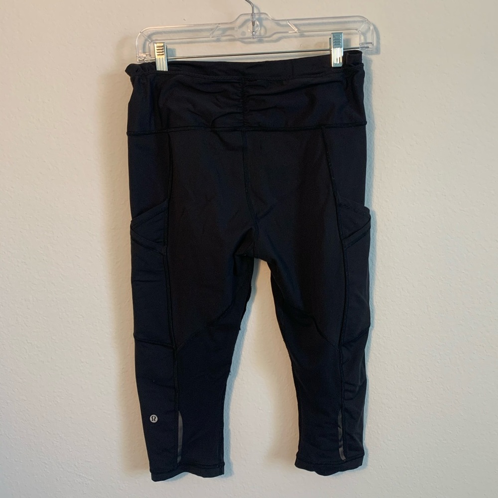 Lululemon Cropped Black Leggings